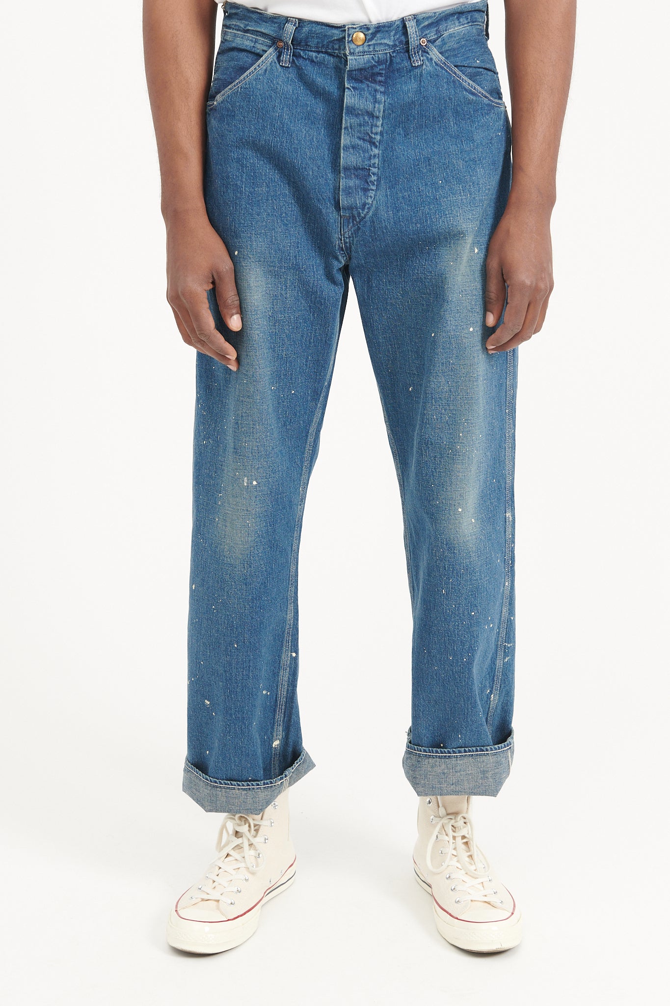 Painter Pants - Denim Used with Paint