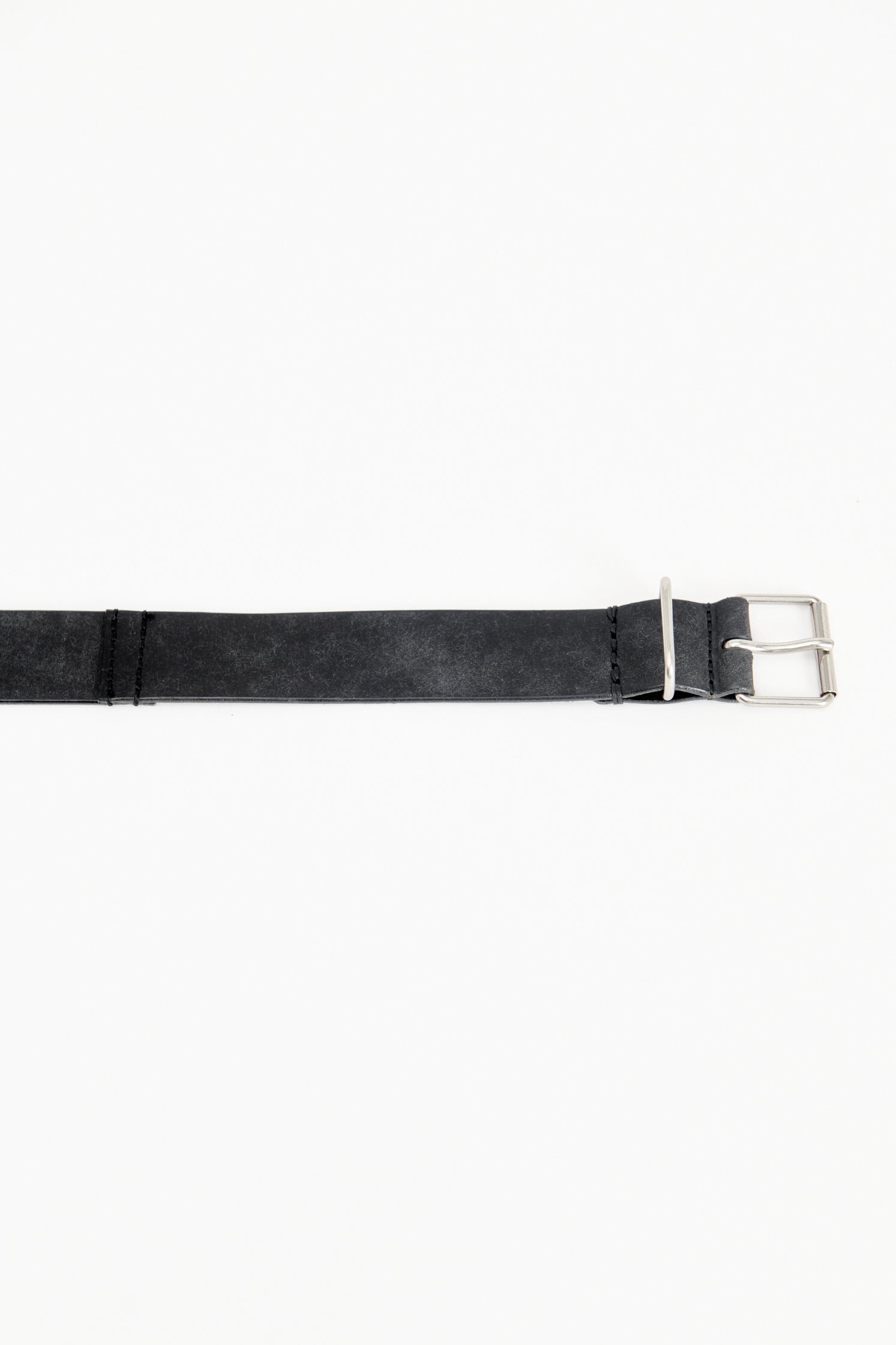 30mm Leather Belt - Ink Black