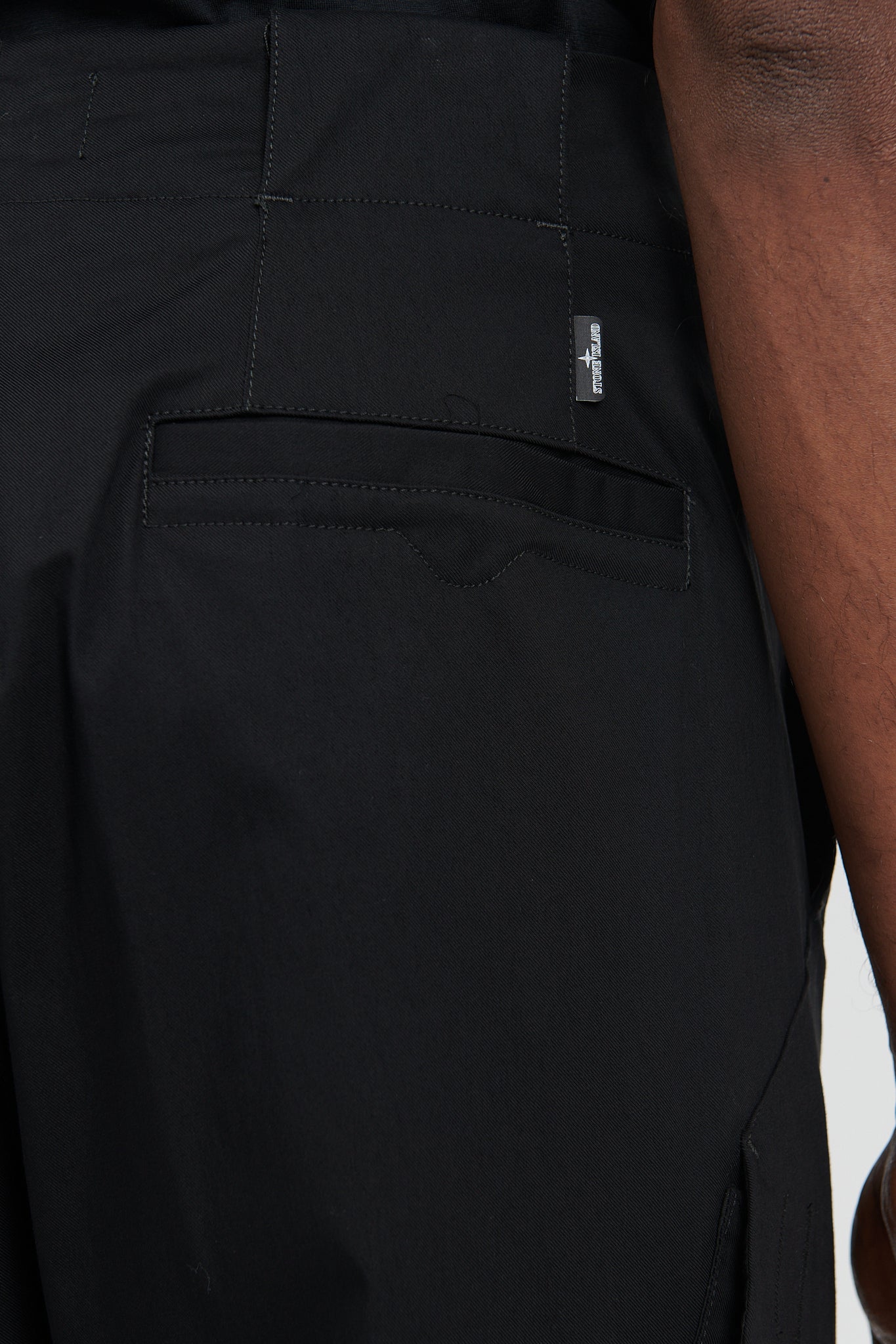 30417 Shadow Project Nylon Cotton Gabardine Cargo Pants - Black