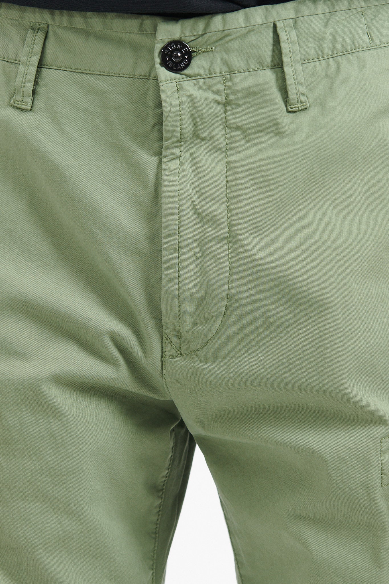 30410 Supima Cotton Twill Pants Regular Tapered - Sage