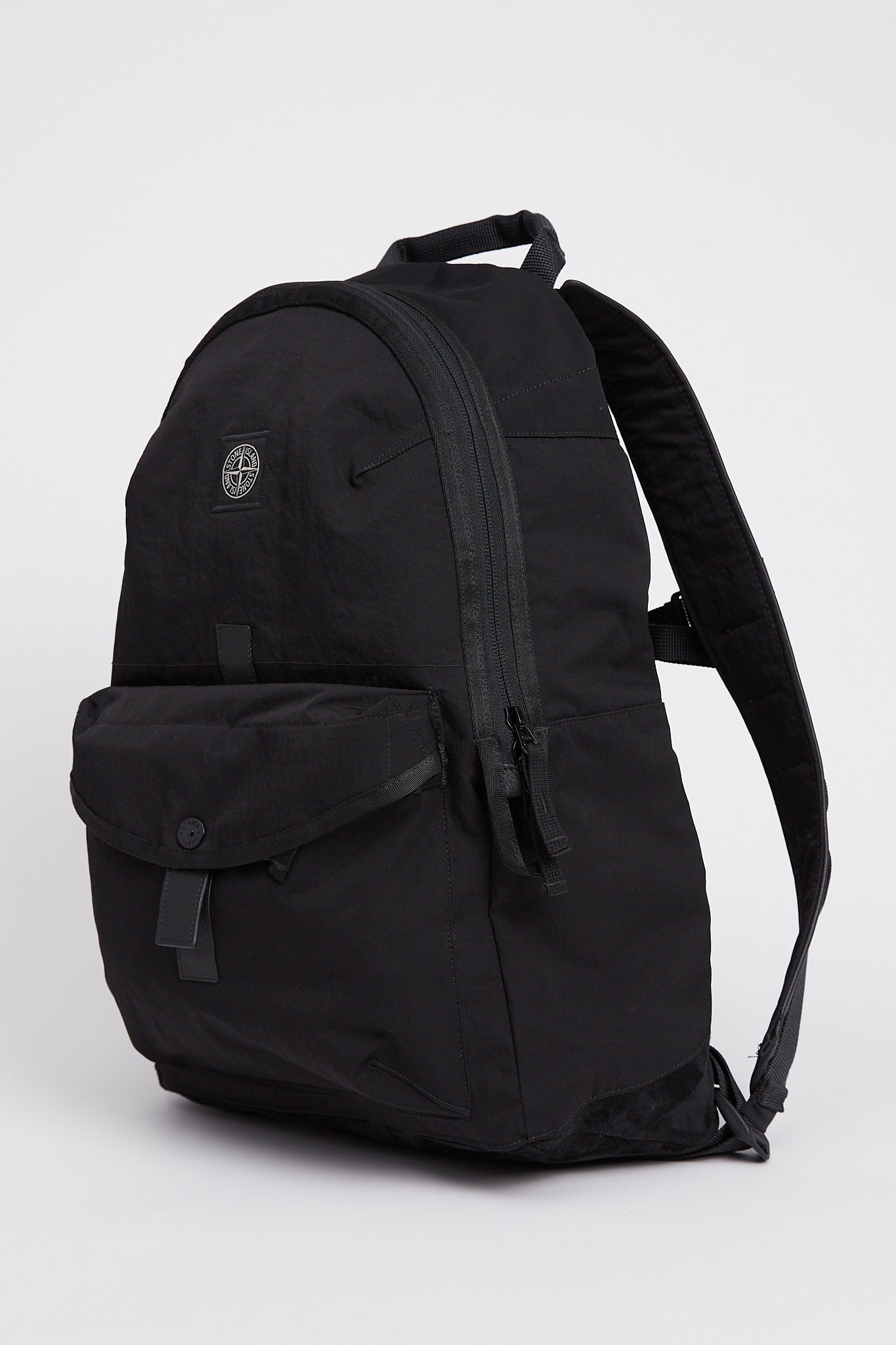 91174 Nylon Twill Backpack - Black